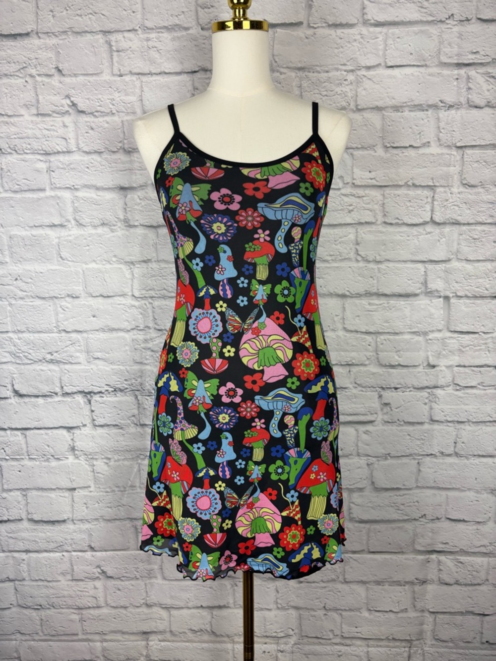 Current Mood Dolls Kill Mushroom dress size S - Picture 2 of 7
